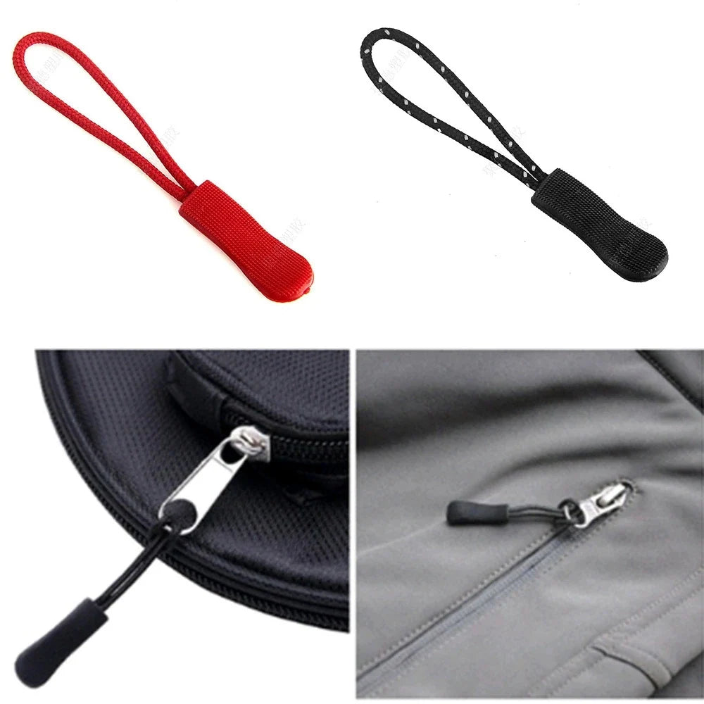 10pcs Zipper Pull Replacement Clips for Bags & Backpacks