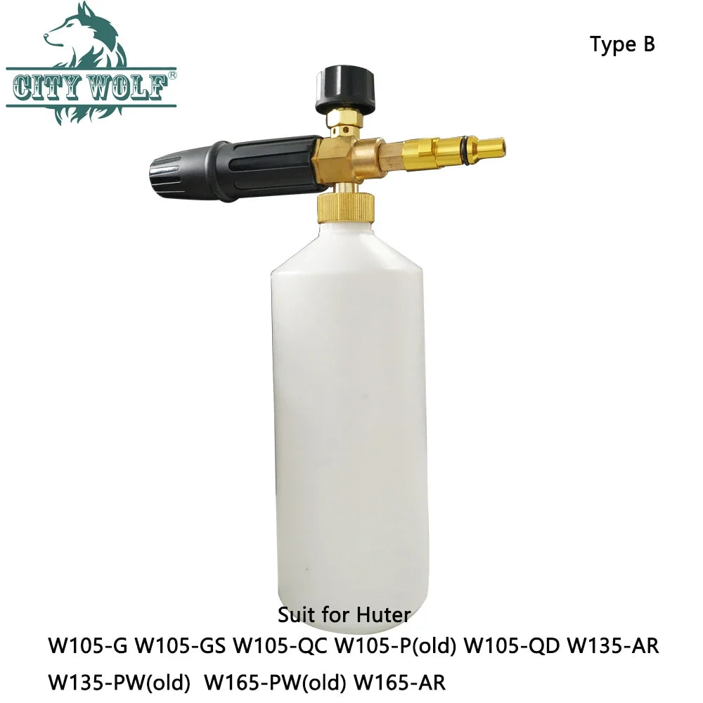 Snow Foam Gun Lance for Huter W105 W135 W165 Pressure Washer