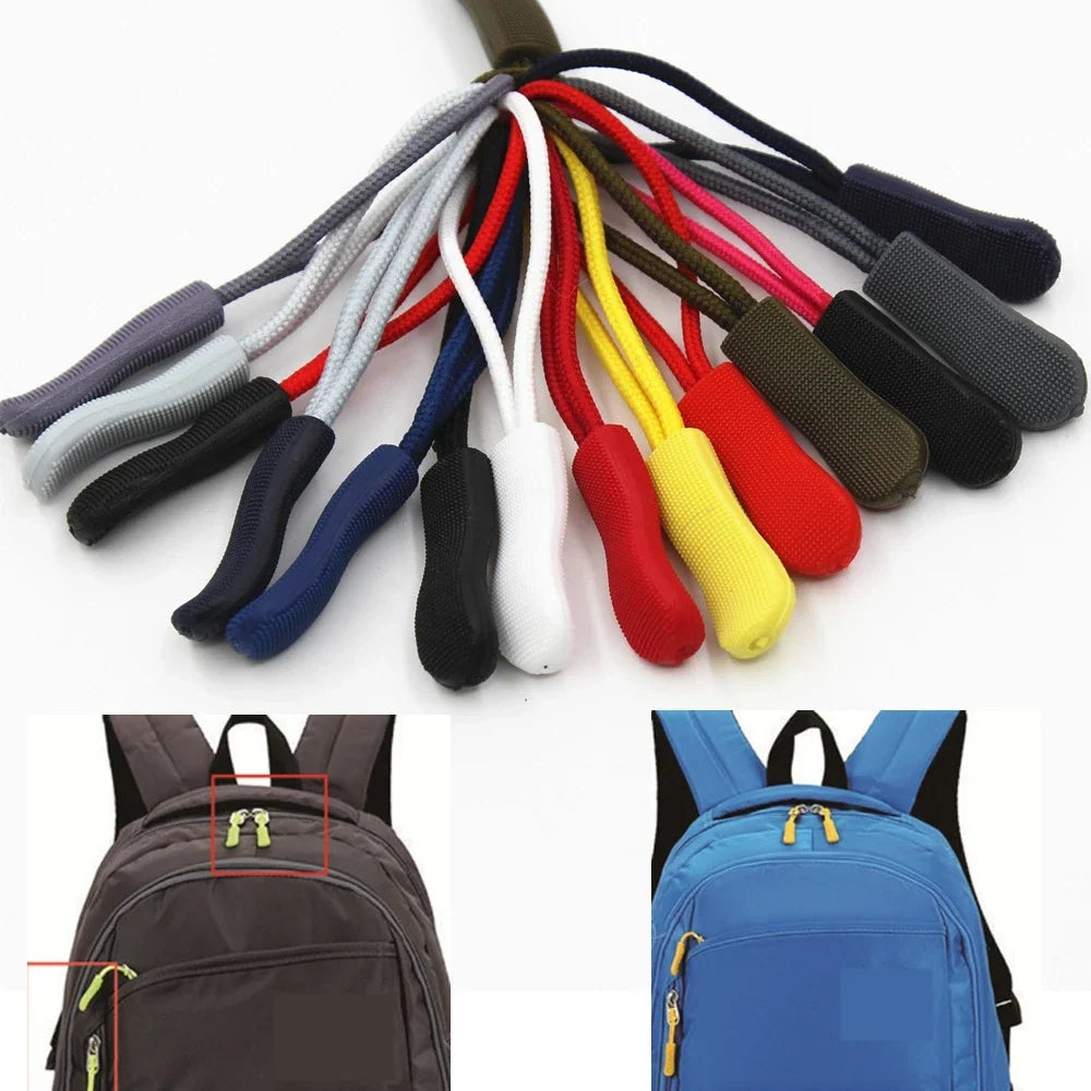 10pcs Zipper Pull Replacement Clips for Bags & Backpacks