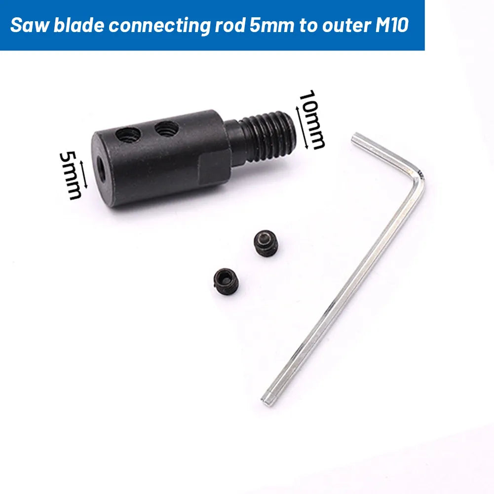 Saw Blade Adapter M10 5–14mm Bushing Angle Grinder Shaft