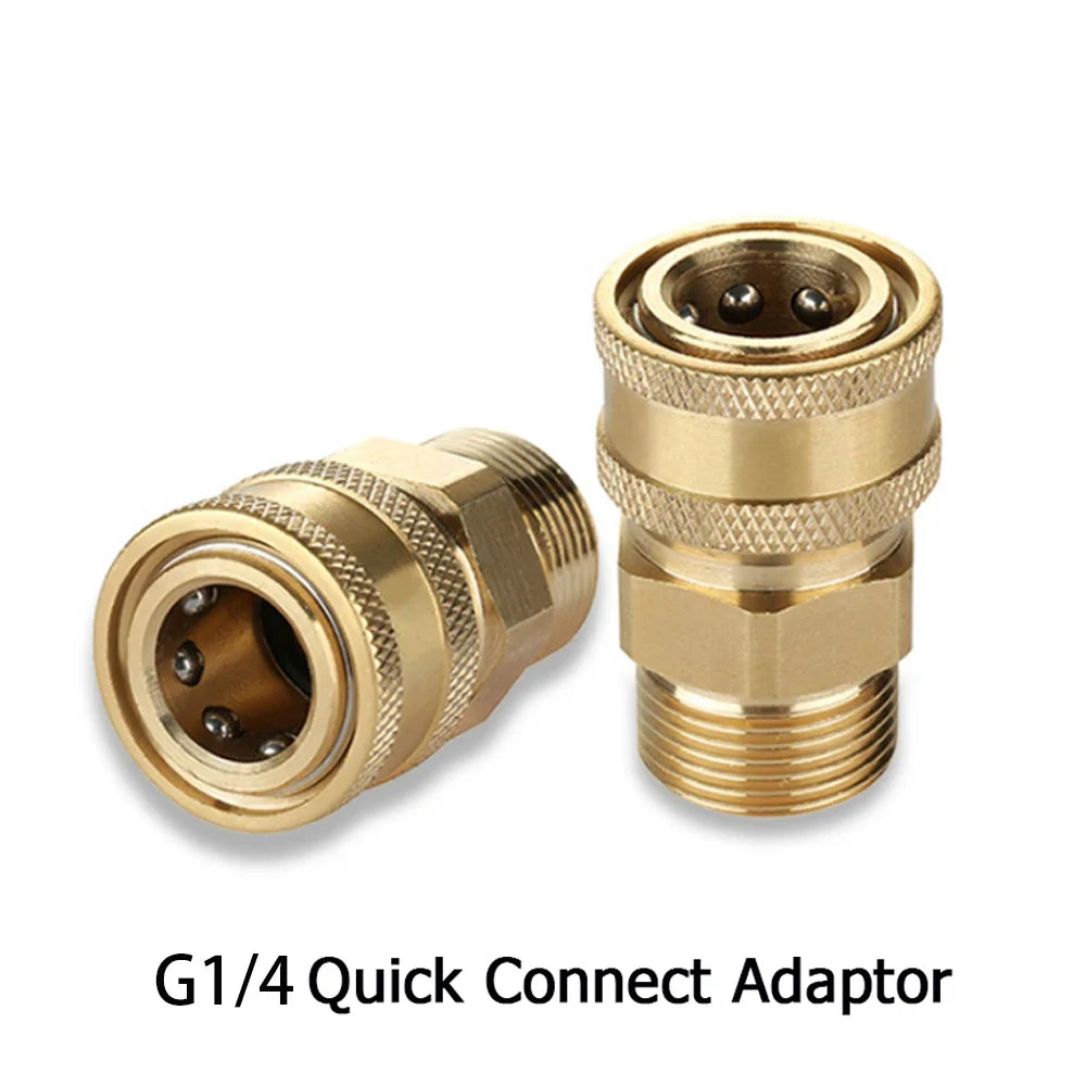 M22 to G1/4 Pressure Washer Adaptor – Quick Connect Female