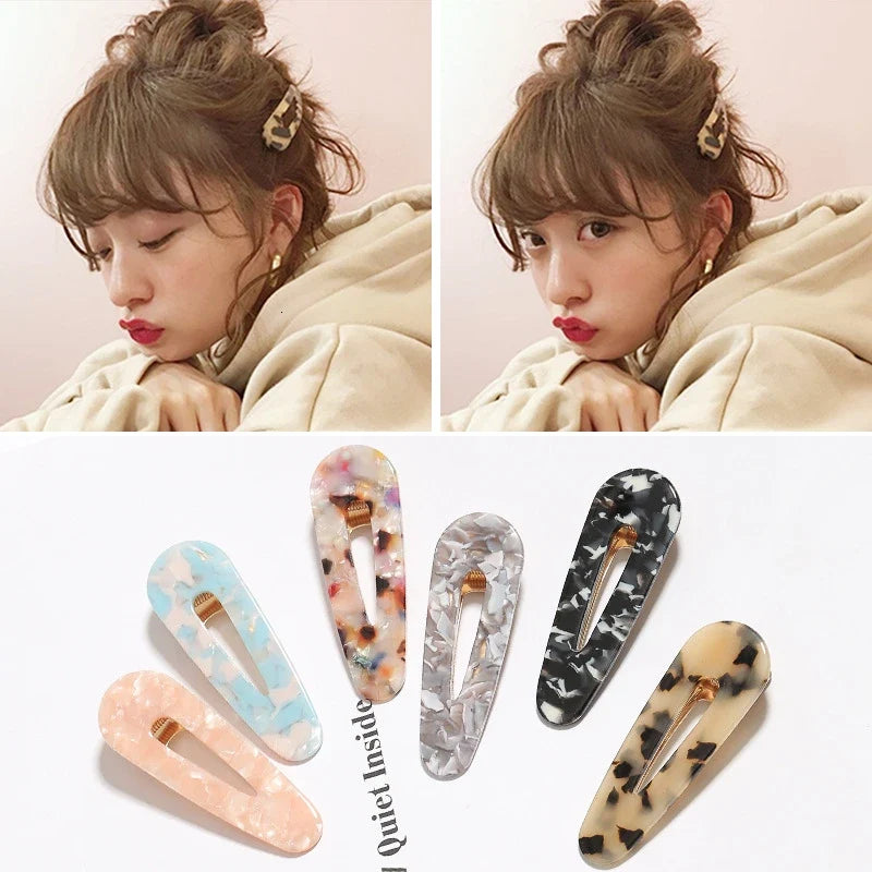 Vintage Leopard Acetate Hair Clips & Barrettes | Women