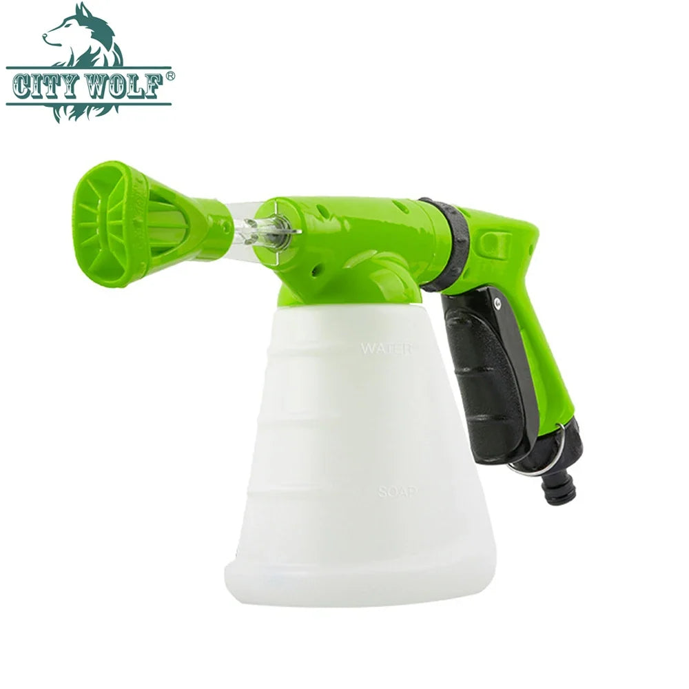 Soap Foam Gun Car & Garden Wash Nozzle – Tap Connector