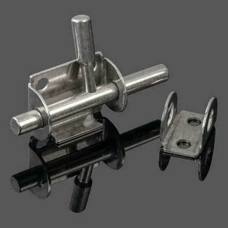 Stainless Steel Sliding Door Bolt Latch – Gate & Toilet Lock