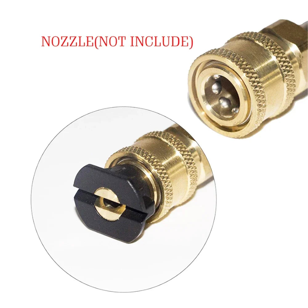 Stainless Steel Pressure Washer Extension Wand 1/4" Quick Connect