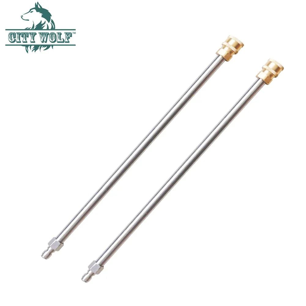Stainless Steel Pressure Washer Extension Wand 1/4" Quick Connect