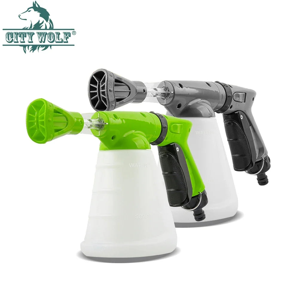 Soap Foam Gun Car & Garden Wash Nozzle – Tap Connector