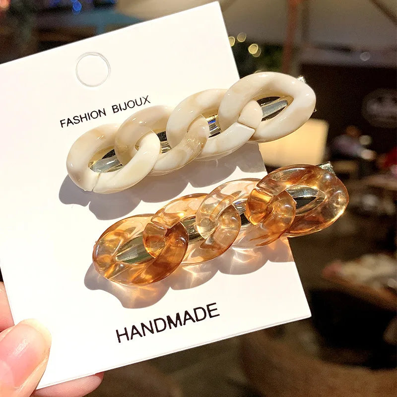 Pearl Barrettes Hair Clips – Trendy Side Clips for Women