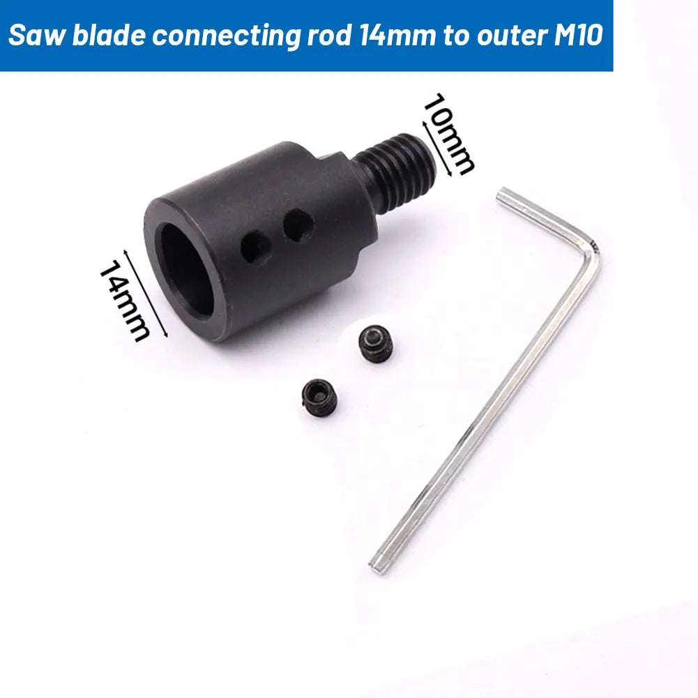 Saw Blade Adapter M10 5–14mm Bushing Angle Grinder Shaft