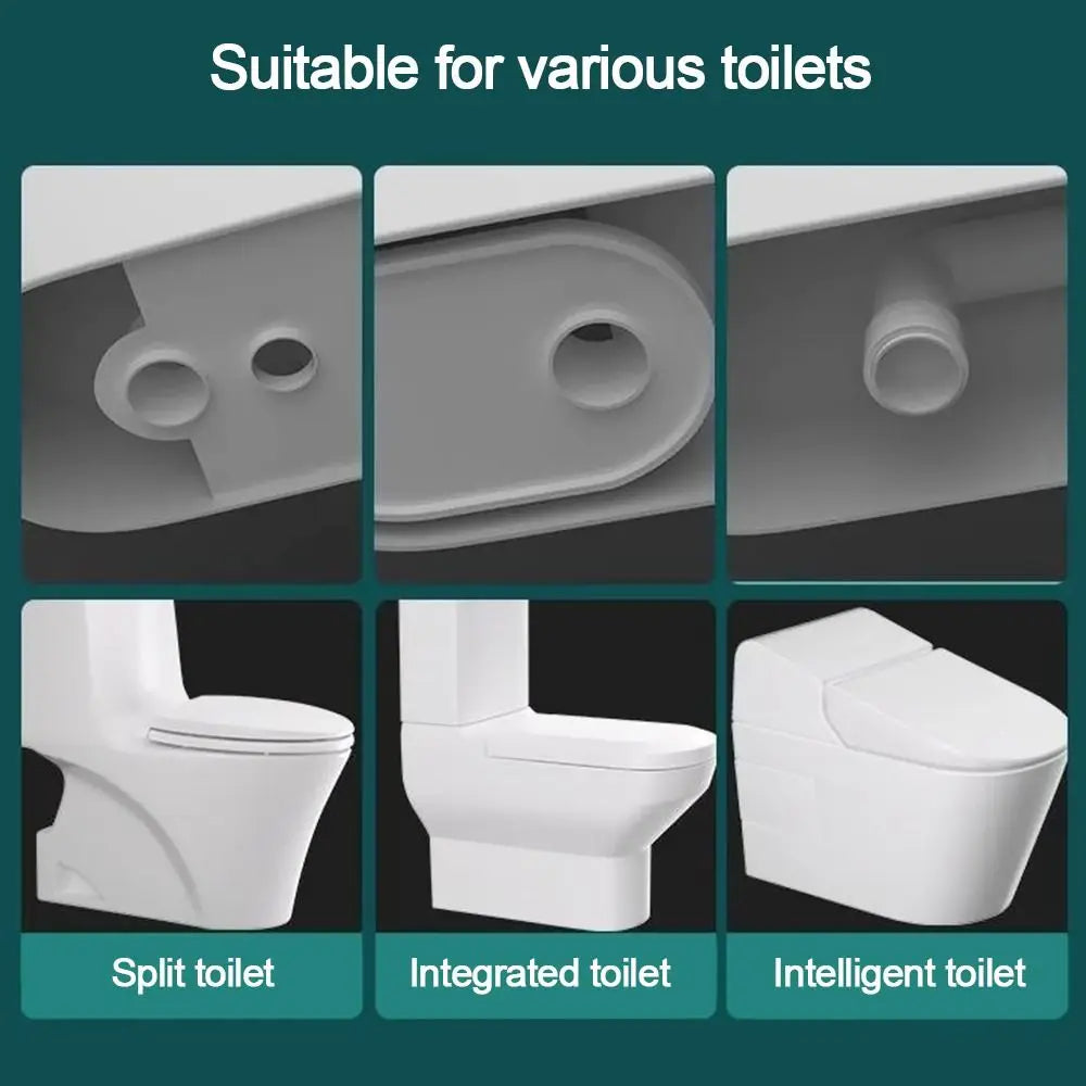 Toilet Flange Sealing Ring – Anti-Leak Rubber Gasket Washer