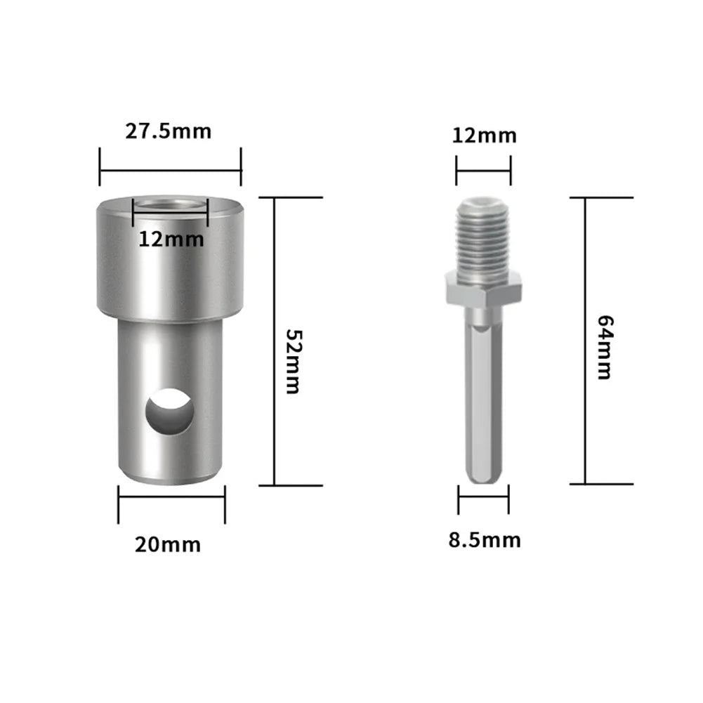 Earth Auger Drill Adapter – 4 Interface Types | Impact Wrench