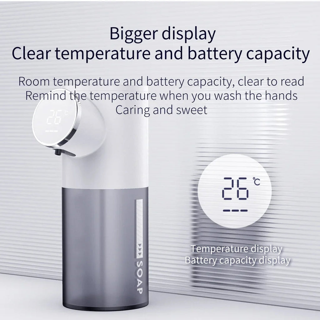 Automatic Foam Soap Dispenser 320ml – USB-C Rechargeable