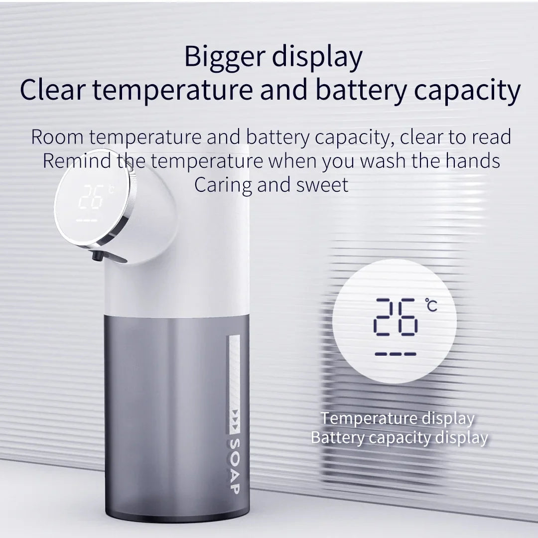 Automatic Foam Soap Dispenser 320ml – USB-C Rechargeable