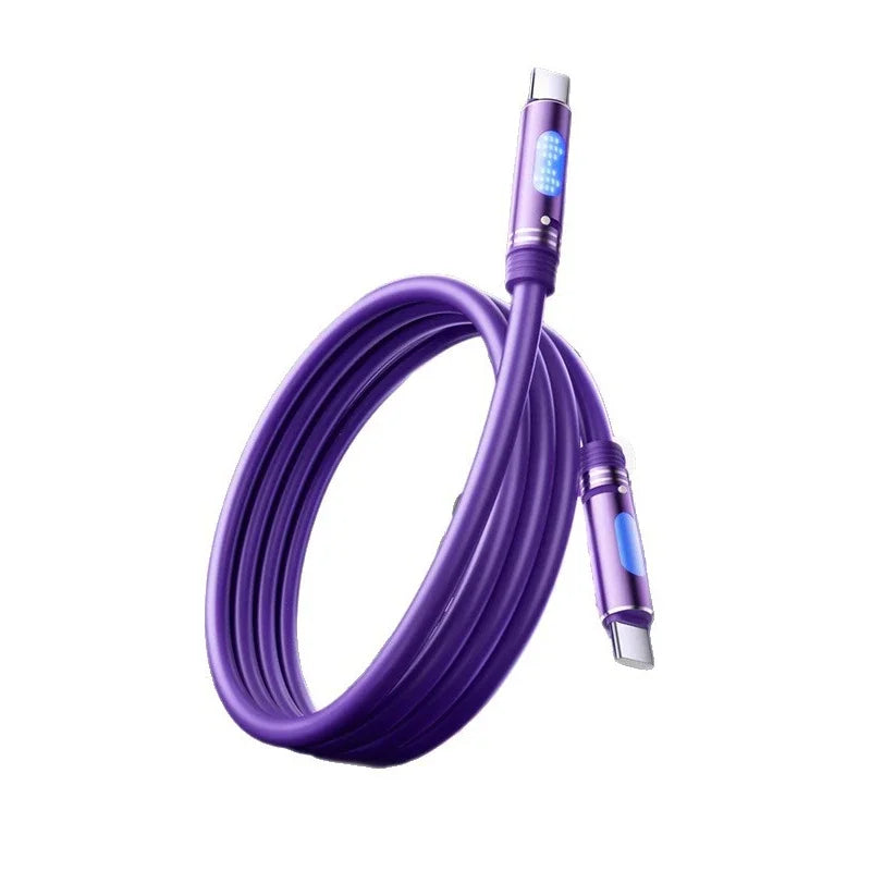 100W USB-C Fast Charging Cable – Ambient Light & Aromatherapy