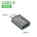 Rocoren USB-C to USB-A 3.0 OTG Adapter – MacBook & Android