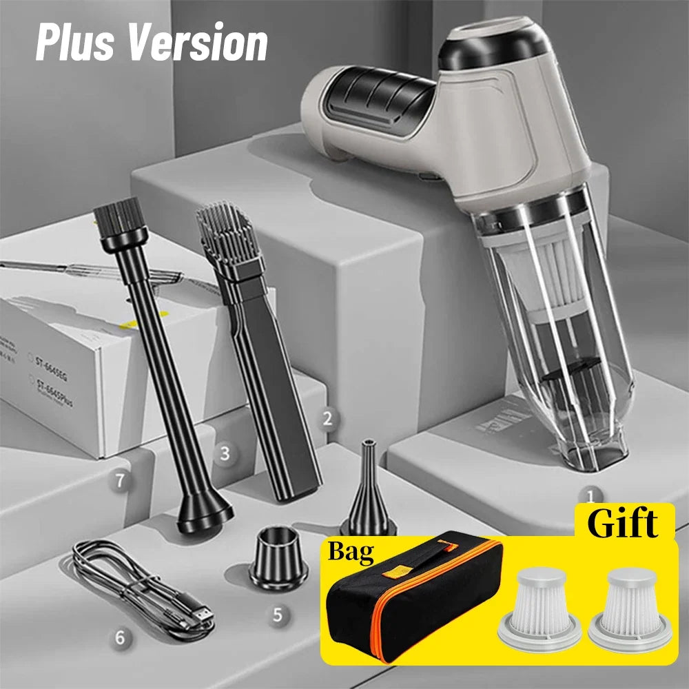 SUITU 120W Cordless Handheld Vacuum & Blower – Car & Home