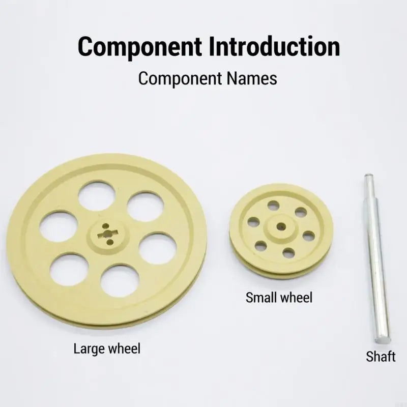 Wheel & Shaft Physics Teaching Model – Classroom Demo Aid
