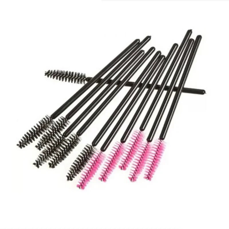 50Pcs Disposable Mascara Wands & Eyelash Extension Brushes