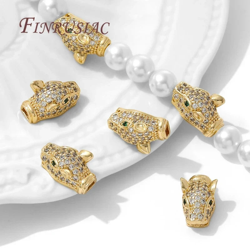18K Gold Plated Brass Spacer Beads – DIY Jewelry Making