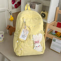 Japanese Star Pattern Backpack – High-Capacity School & Travel Bag