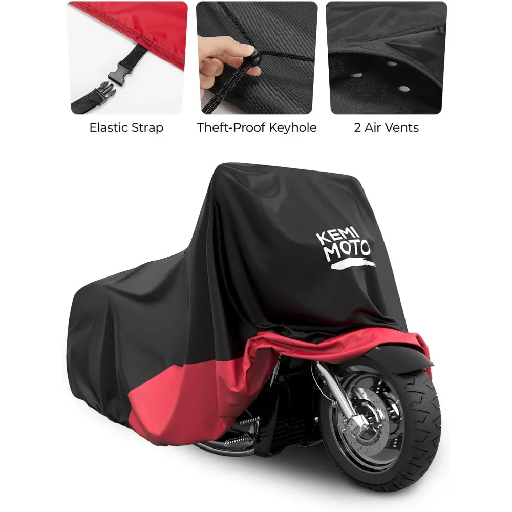 Waterproof Motorcycle Cover – Cruiser Softail Dyna Iron 883