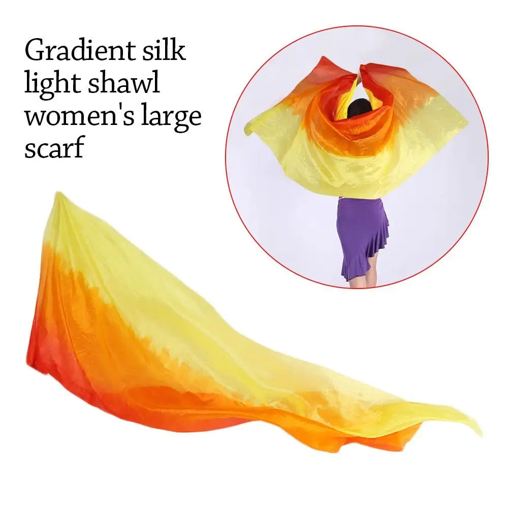 Women's Belly Dance Veil Shawl 200x80cm – Polyester Scarf