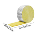 Pipe Insulation Wrap 32.8 Ft – Fireproof Glass Wool HVAC Roll