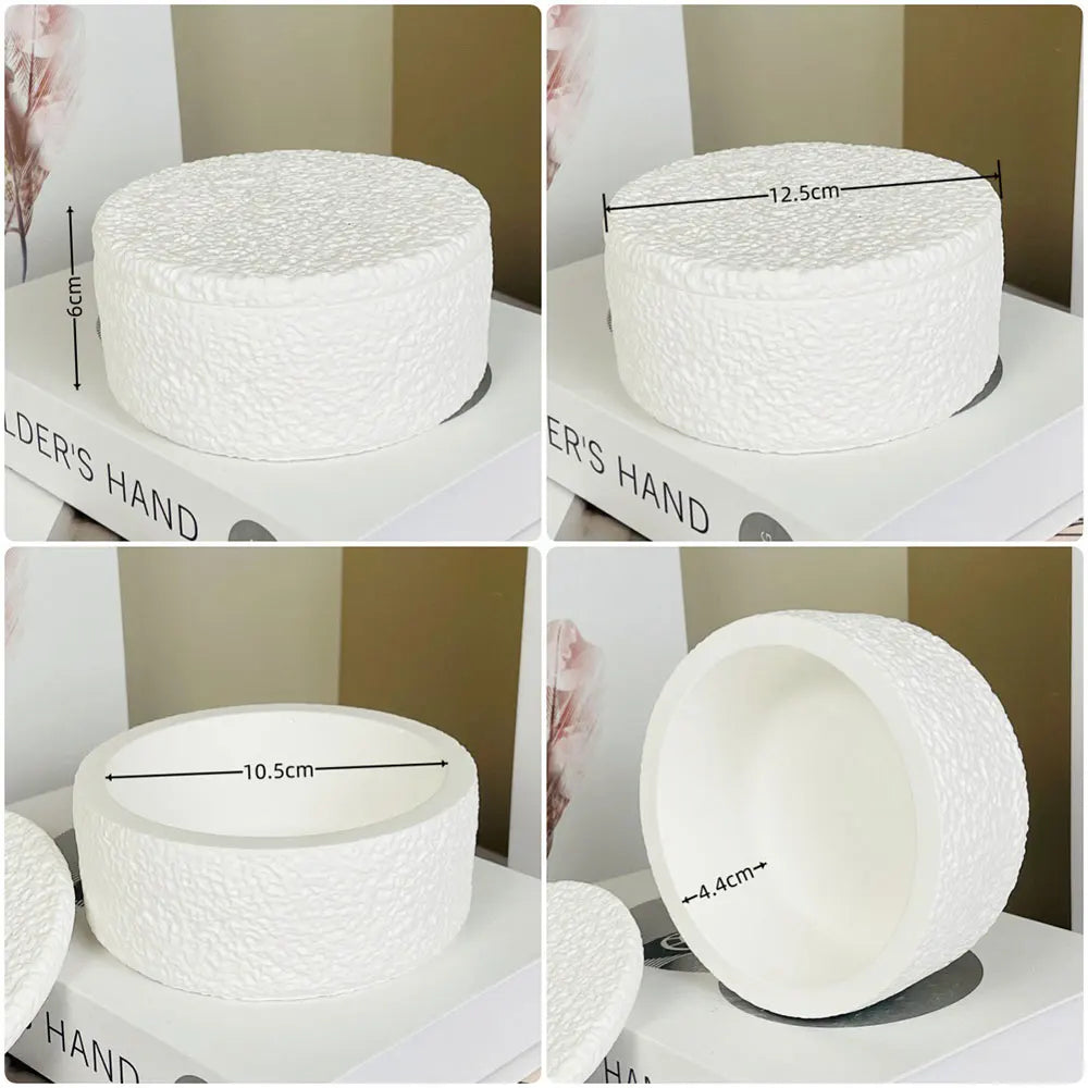 Silicone Lava Jar Mold – DIY Candle, Planter & Resin Casting