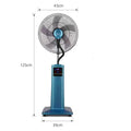 16-Inch Pedestal Mist Fan | Remote, Timer & 3 Speeds