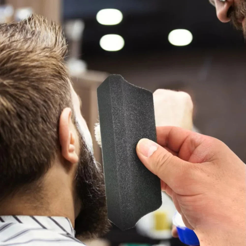 Sponge Hair & Beard Grooming Brush – Bathroom Cleaning