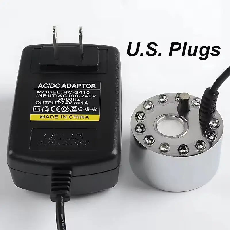 Ultrasonic LED Fog Mist Maker – Halloween & Pond Fogger