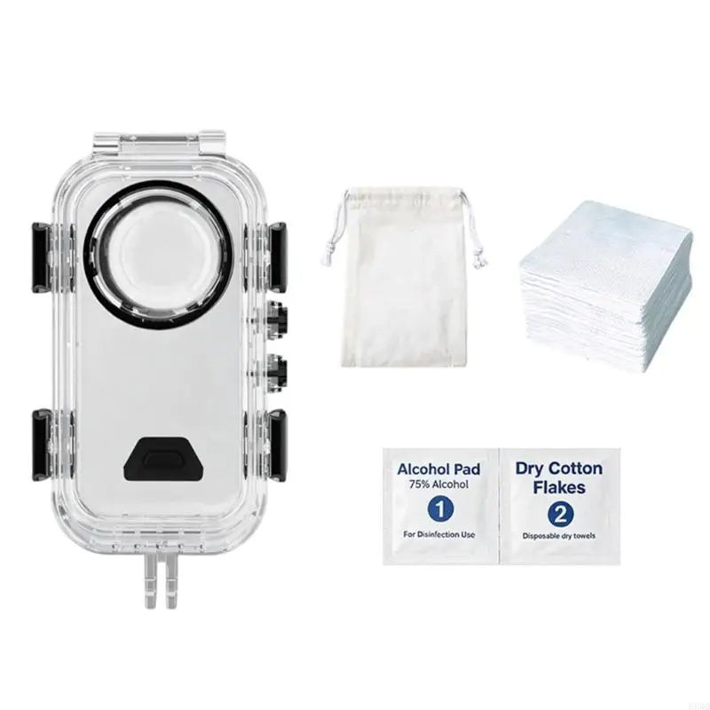 Waterproof Diving Case for Insta360 X6 – 60M Depth Housing