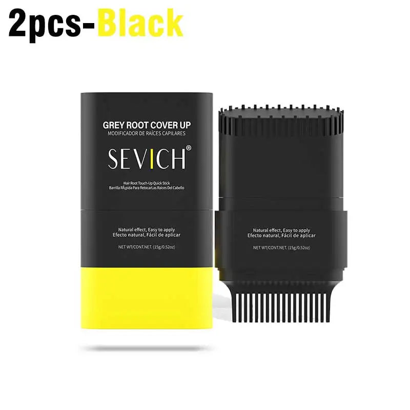 Sevich Beard Dye Stick – Waterproof Gray Coverage, 3 Colors
