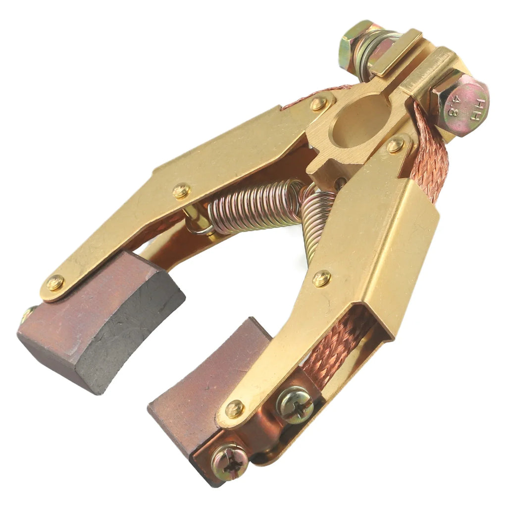 Copper V-Shape Carbon Brush Holder for DC Motors & Stranders