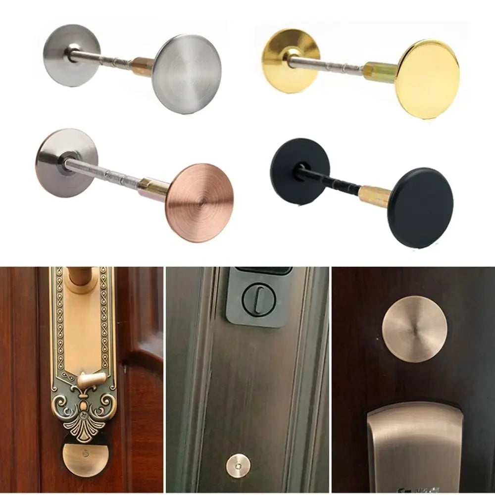Galvanized Door Hole Cover & Cat Eye Lock Blocker Patch