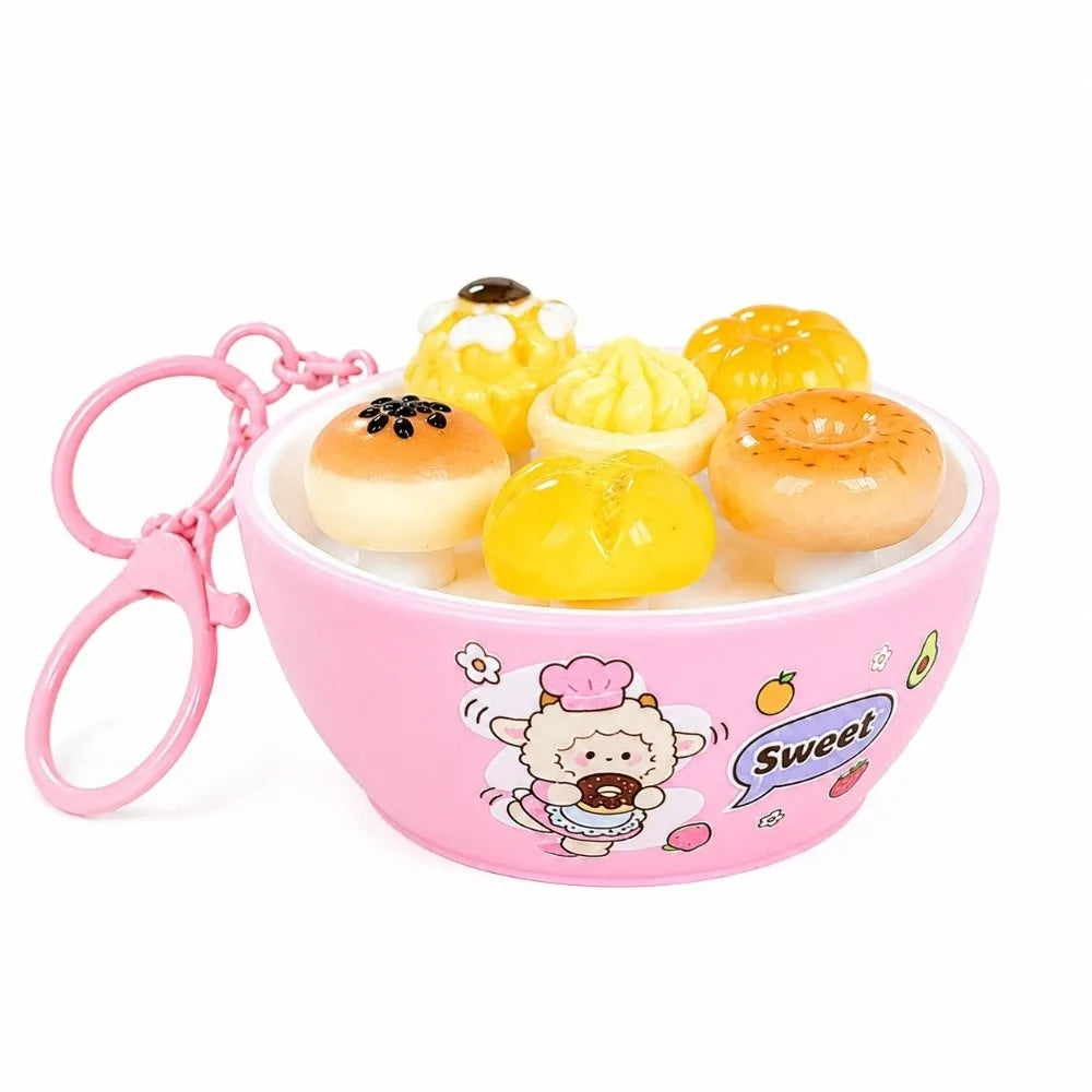 Whack-a-Mole Fidget Keychain | Cute Animal Dessert Theme