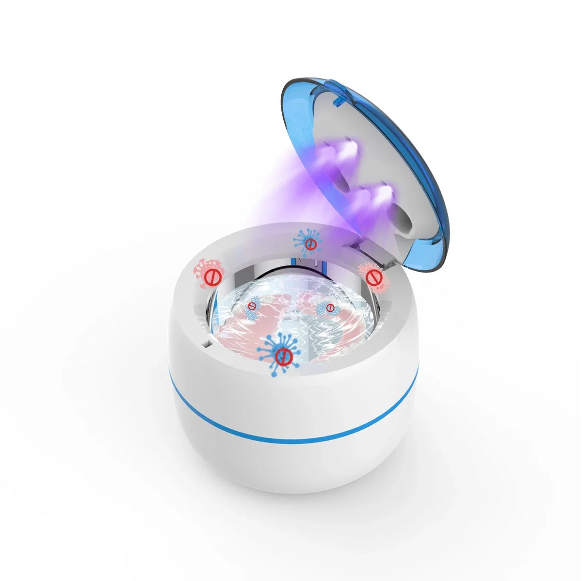 Ultrasonic UV Cleaner 45kHz 24W USB – Jewelry & Glasses