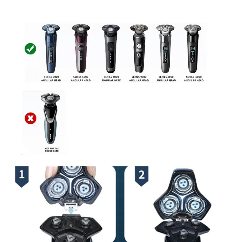 SH71/50 Replacement Shaving Head for Philips S5000 & S7000