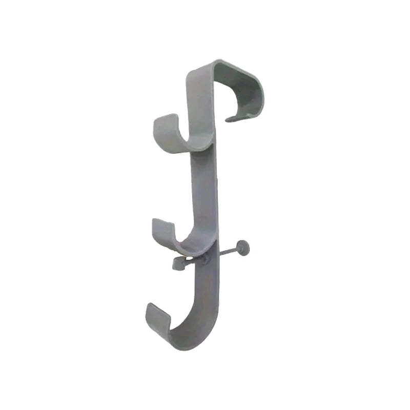 Pool Skimmer Net Holder Adjustable Telescopic Pole Hanger