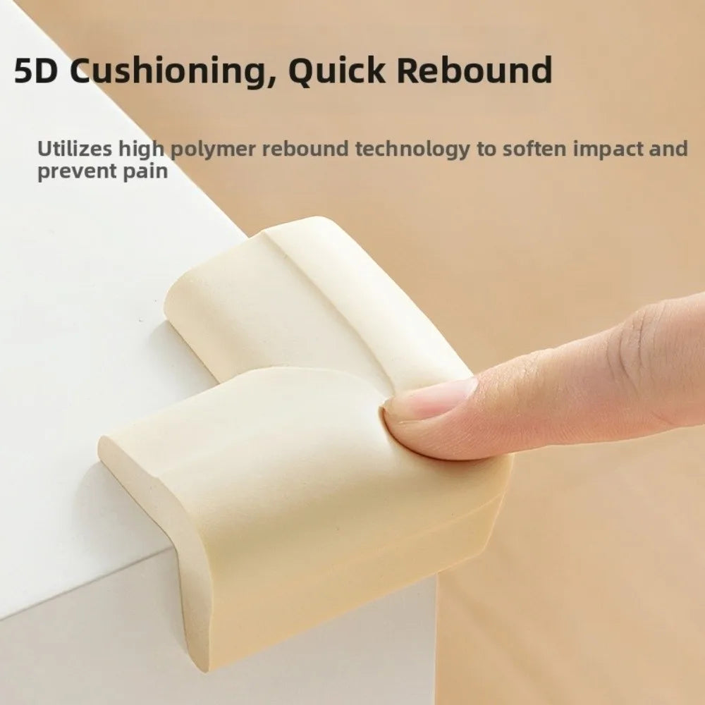 10-Pack Soft NBR Corner Guards – Self-Adhesive Edge Protectors