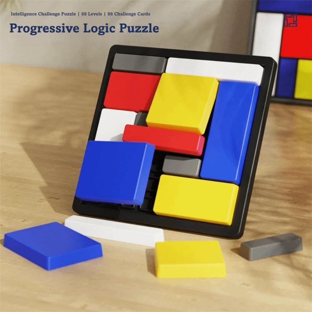 Hexagon Tangram Puzzle – Logic Brain Game for Kids & Adults