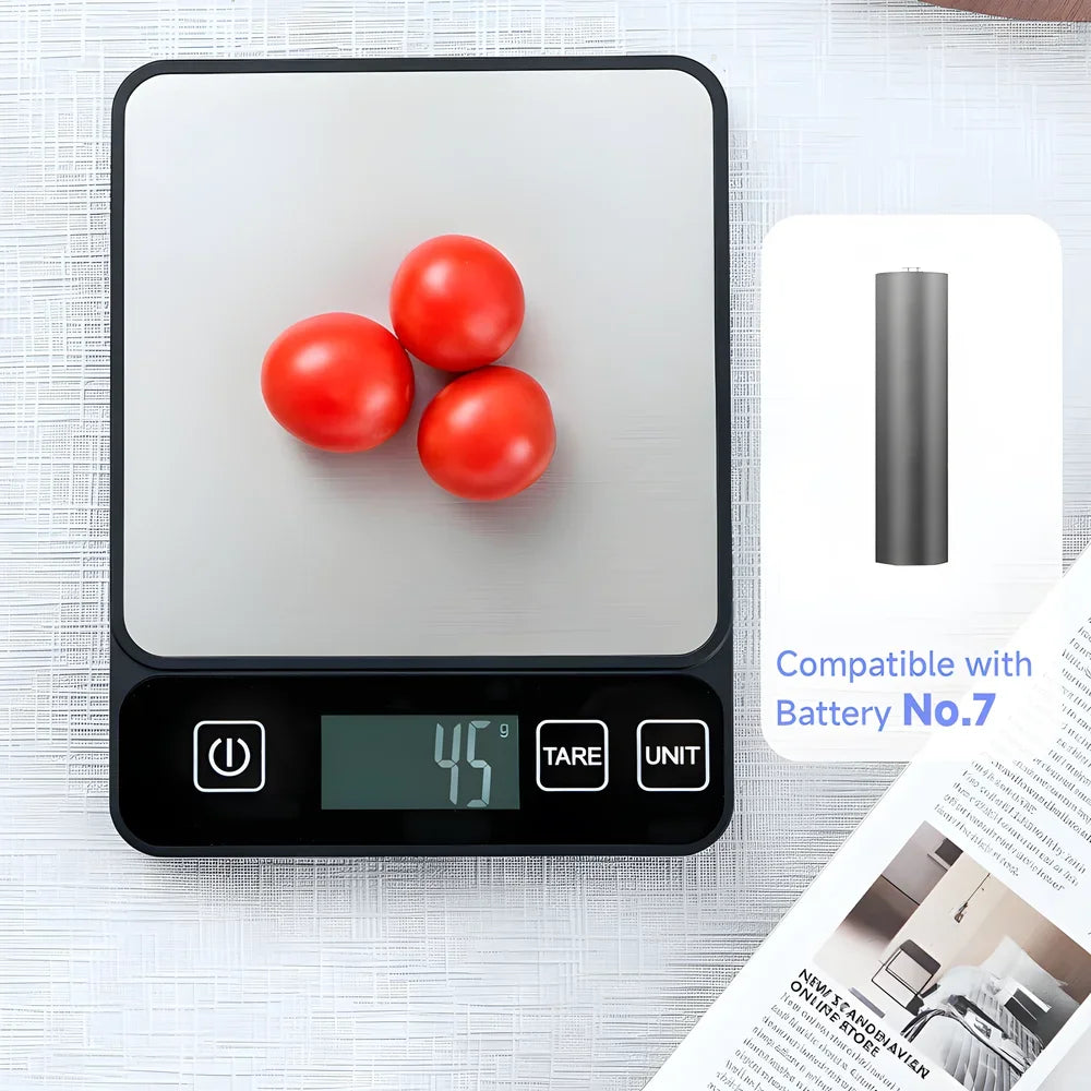 10kg LCD Digital Kitchen Scale | Baking & Food Weighing