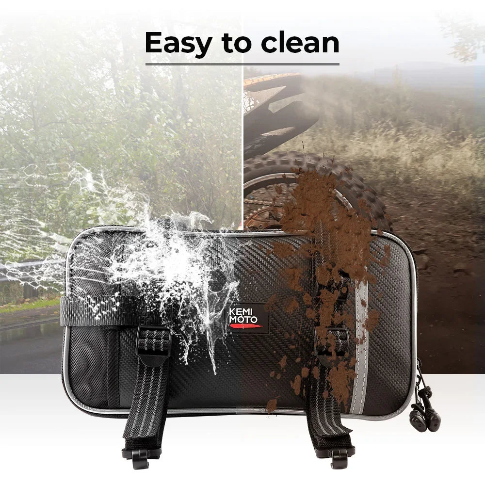 Dirt Bike Front Fender Bag – Waterproof Enduro Tool Roll Bag