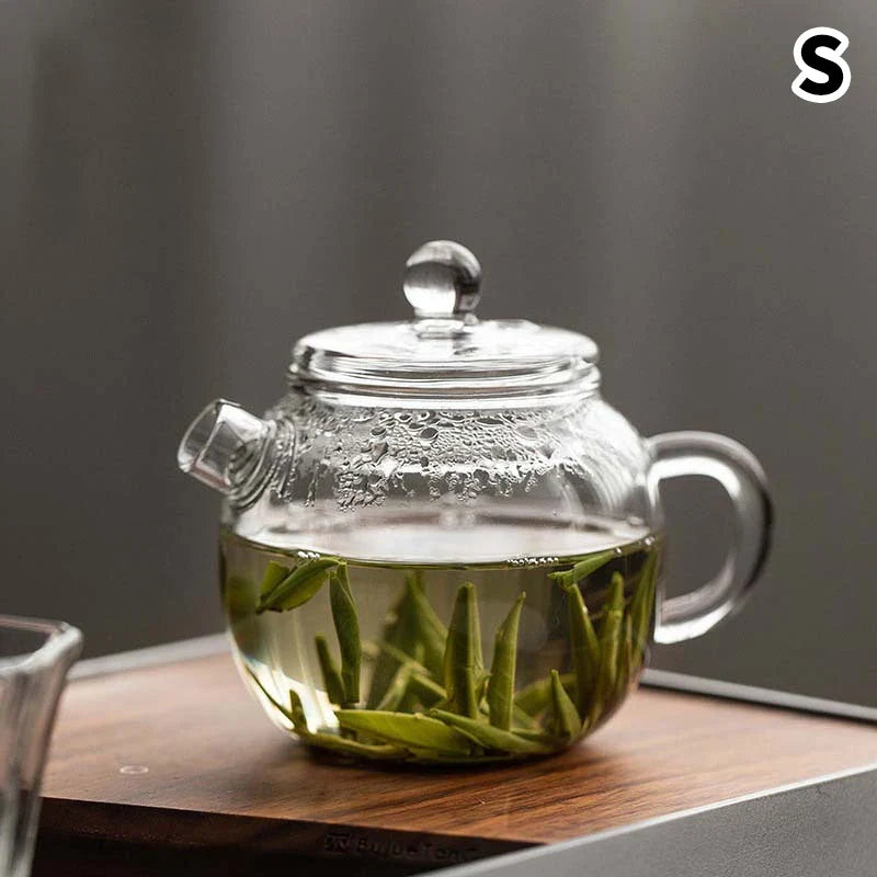 150ml Mini Borosilicate Glass Teapot – Kung Fu Tea for One
