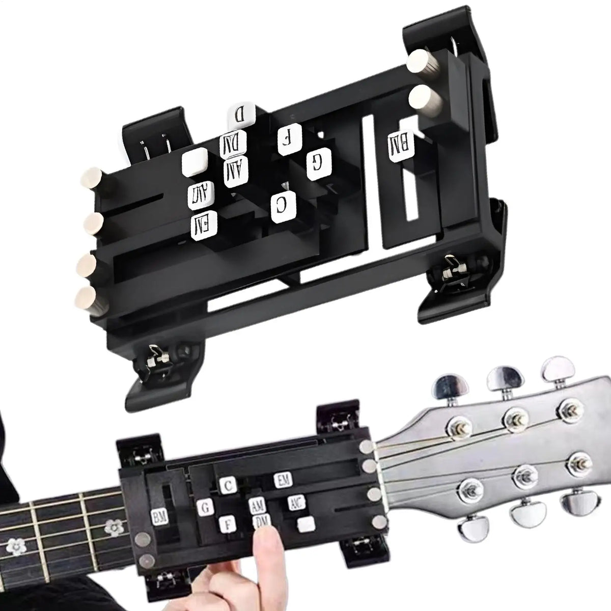 Guitar Chord Presser Helper – One-Click Chord Guide for Beginners