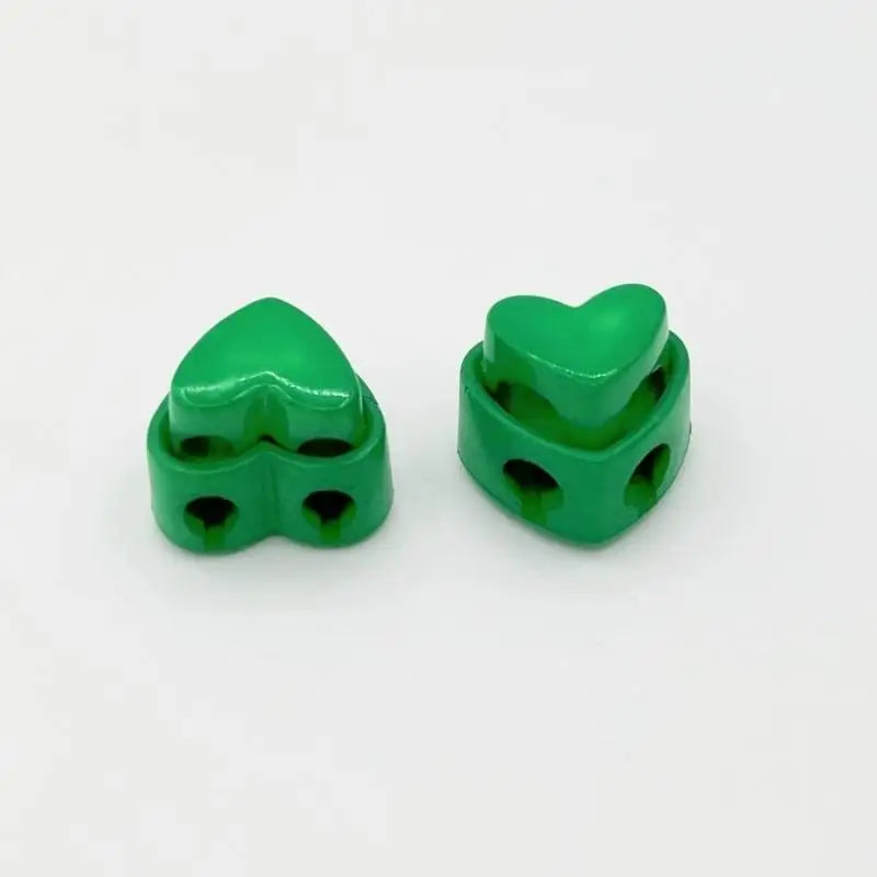 5pcs Heart-Shaped Cord Locks Spring Toggle Stoppers – 5 Pack