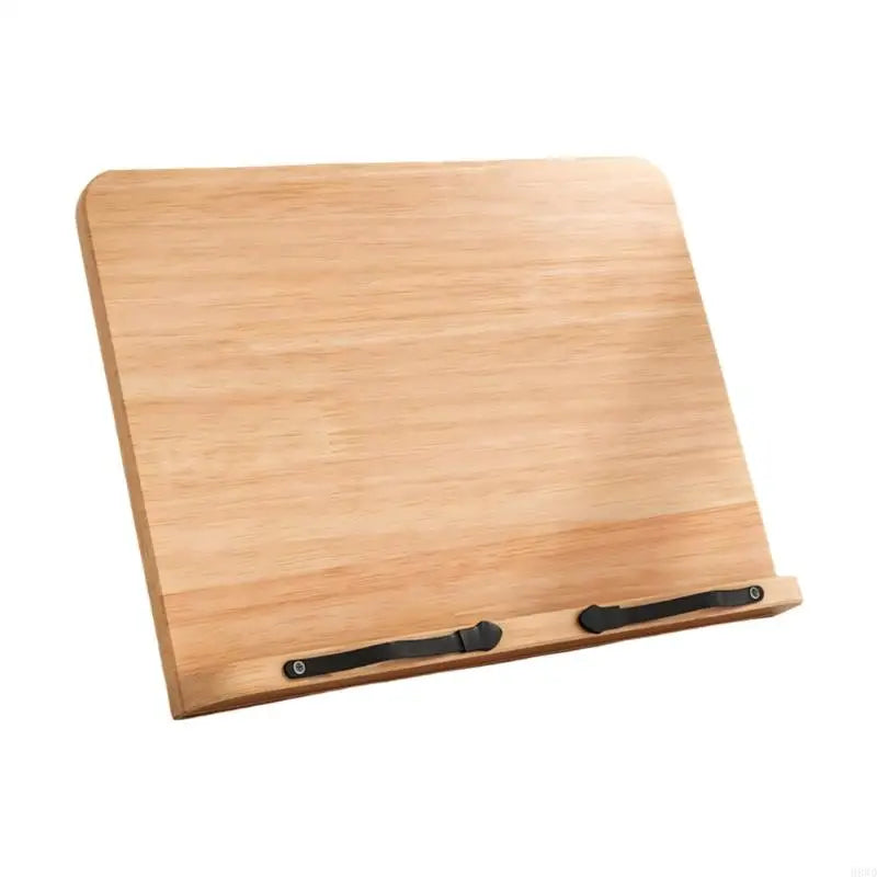Wooden Laptop & Reading Stand | Non-Slip, Multi-Angle, Foldable