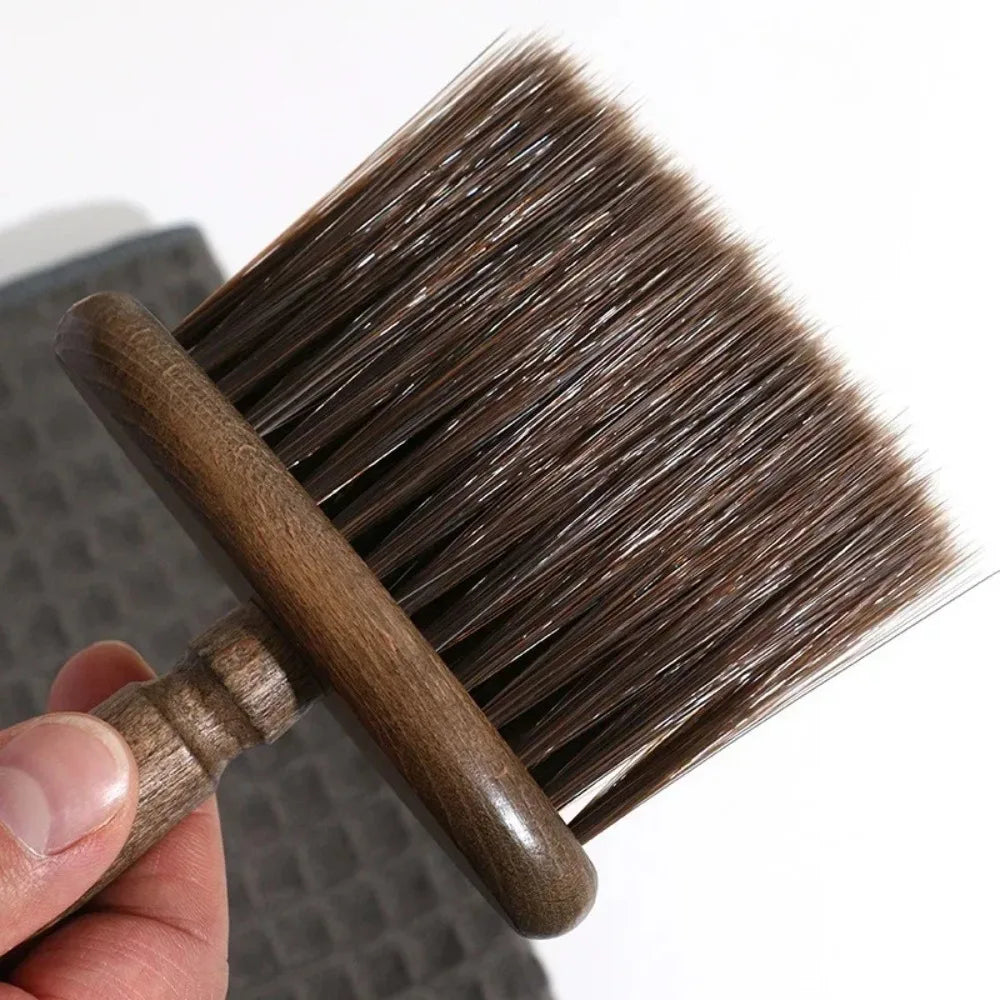 Soft Bristle Wooden Handle Keyboard & Coffee Cleaning Brush