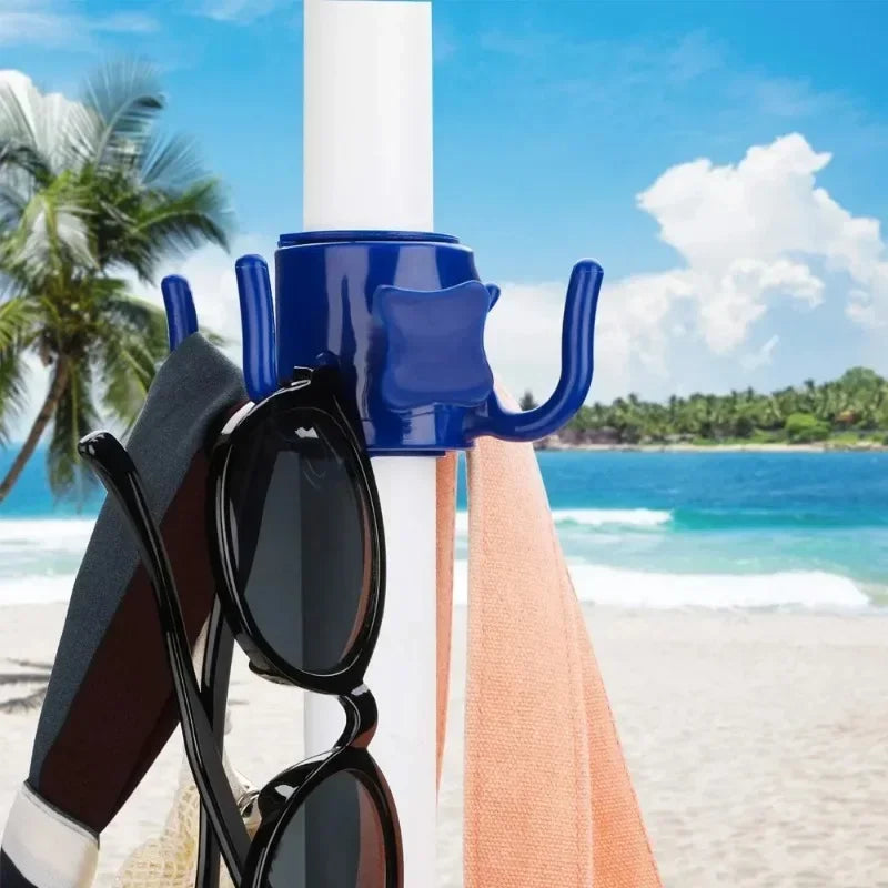 Beach Umbrella 4-Prong Hanging Hook – Towels, Bags & More