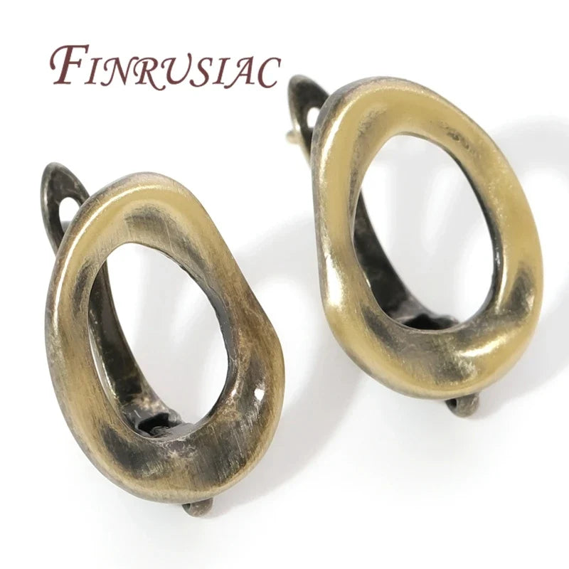 Vintage Bronze Earring Hooks & Clasps – DIY Jewelry Making